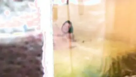 Window Spy Webcam Of Freaky Home Alone Housewife Pretending Not