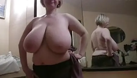 Nice BBW With Huge Hanging Tits