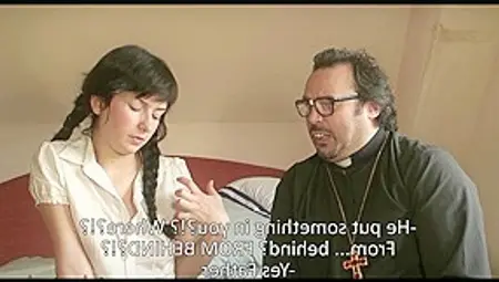 Bulgarian Lora Row Is Screwed By Her Priest
