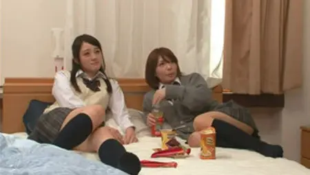 Japanese Schoolgirls Sexually Aroused By Seeing A Porn Video 02
