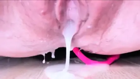 Incredible Open Pussy Closeup Ejaculation In HD