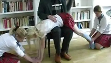 Schoolgirls Spanked And Caned