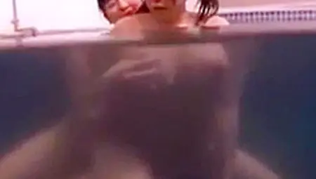 Japanese Lesbian Seduces At The Bathhouse