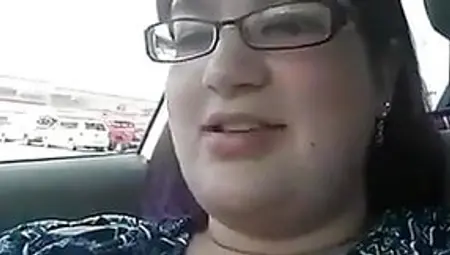 Chubby Arab MILF Shows Her Boobs And Big Pussy Inside Car