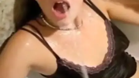 Girl Swallows Piss And She Absolutely Loves It