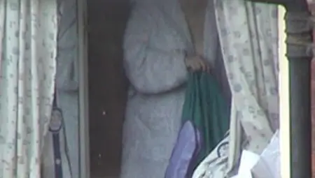 Filming A Babe Through Her Bedroom Window