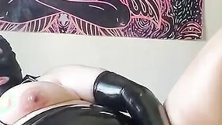 BBW Rubber Whore - Fucking My Cunt With A Toy