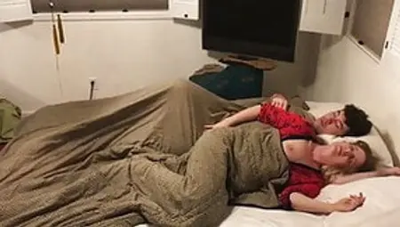 Sexy Stepmom Shares Bed With Stepson
