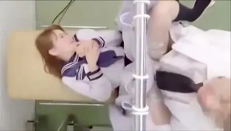 Dazzling Asian Schoolgirl Gets Nailed Hard By A Horny Doctor