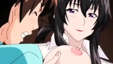 Busty Anime Mom Fucks A Schoolboy Gamer - Uncensored Scene
