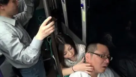 Stacked Asian Babes Satisfy Their Need For Cock In Public
