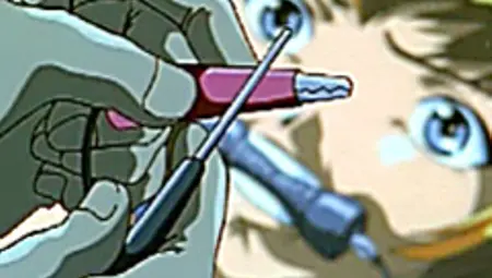 Bondage Anime With Muzzle Gets Electric Shock