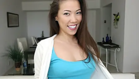 Asian Teen Alina Li Makes Sperm Bub Cock And A Nice Creampie