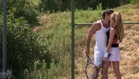 Beautiful Sporty Blonde Brynn Tyler Gets Fucked By Her Tennis Coach