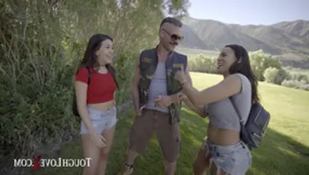 Karl Fucks Two Ladies In The Great Outdoors