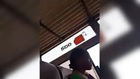 Dickflash In Bus Two