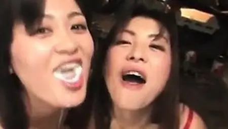 Japanese Sluts Cum Swapping And Swallowing