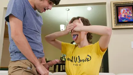 Peek-a-Penis With Lollipop Lady Tristan Summers