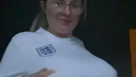 Sexy Nerd With Huge Nips And Tits