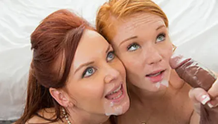 Redhead Teen Shares BF With Hot Stepmom