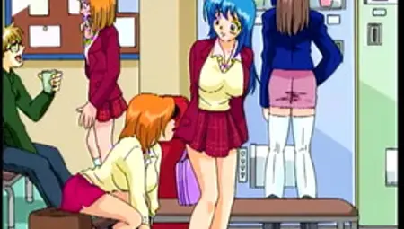 Kinky Hentai Lesbian Scene