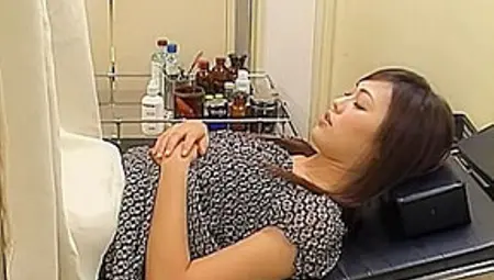 Lovely Hairy Japanese Broad Gets Fucked By Her Gynecologist