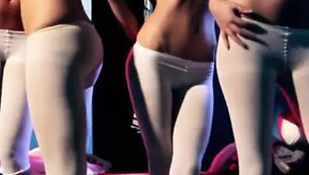 Cheerleaders With Big Boobs Get Naked Together In A Lockerroom With Playboy