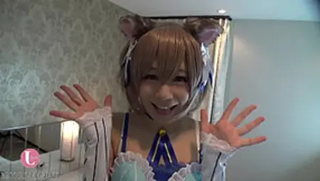 ?Hentai Cosplay?Cat Ear Holy Knight Costume, Full Of Lust, Begging For Nakadashi Sex, Two Consecutive Nakadashi! Marie Konishi - Intro
