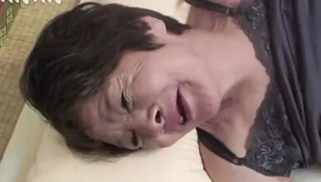 Old Asian Woman Is Being Fucked After Giving That Man A Blowjob