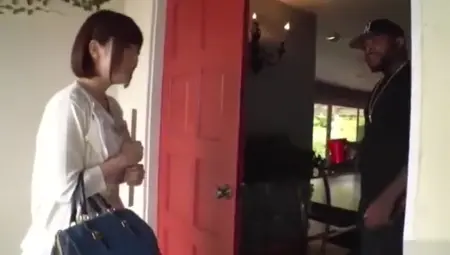 Japanese Teen Takes Massive Black Cocks