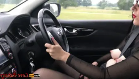 Masturbation In The Car While Driving