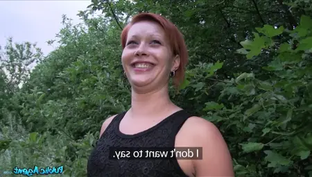 Fit Czech Barmaid Offered Cash For Outdoor Sex 1 - Lucie Dicas