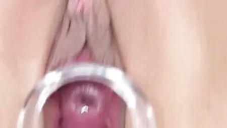 PJGIRLS - Orgasmic Marathon - Real Vaginal Contractions Viewed Inside Vagina
