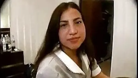 Sexy Latina Maid