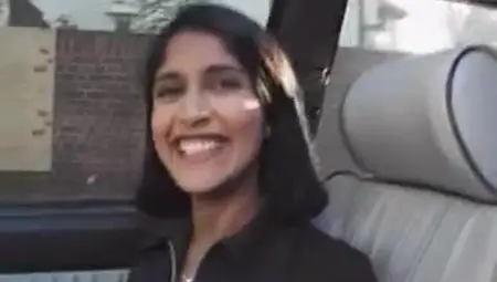 British Indian Chick Gets Picked Up And Fucked