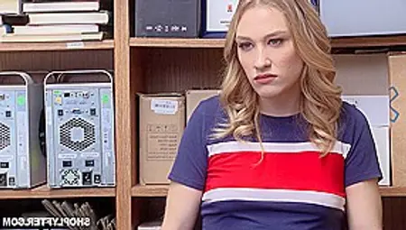 Perverted Bitch, Kasey Miller Is Getting Fucked By A Horny Guy, While In The Local Store