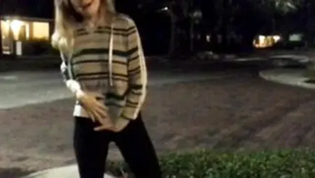 Classic Paulina: Cumming Into Leggings
