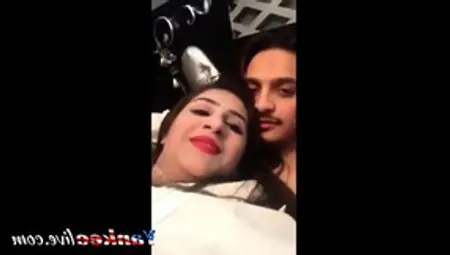 Desi Paki Cute Muslim Lovers Selfie Home Alone HQ