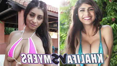 Intense Sex Compilation With Busty Bitches Mia Khalifa & Violet Myers