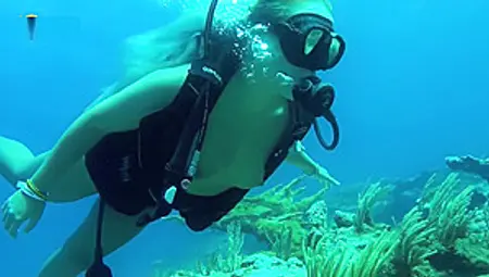Jenny Scordamaglia Scuba Diving Nude