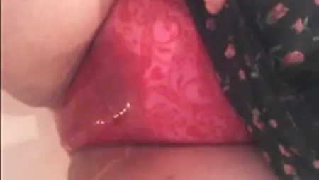 GF Pissing In Her Panties
