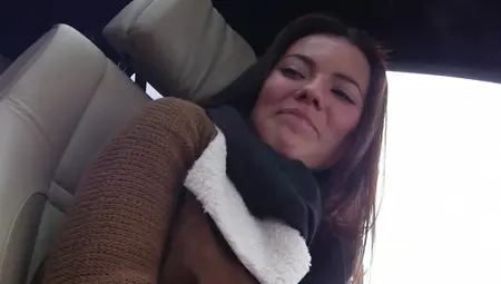 Regular Girl With A Nice Ass Is A Pretty Hitchhiker Enjoying Her First Porn Experience