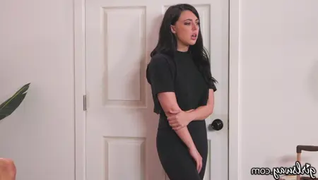 Eliza Ibarra Gets Caught By Roommate While Masturbating