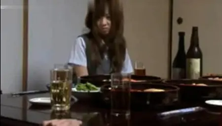 Japanese Teen In School Uniform Shoved In Her Hairy Quim