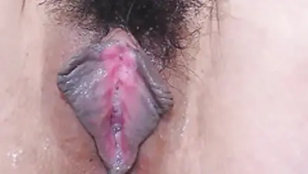 Super Hairy Beefy Pussy Squirts Cum