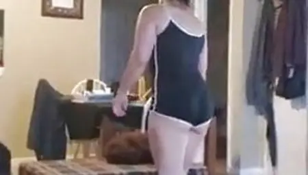 Hubby Films His Wife