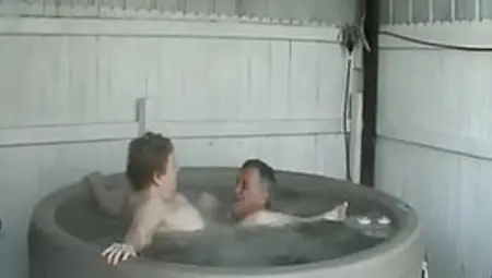 Hot Tub Fun.