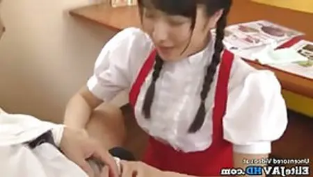Japanese 18yo Maid Satisfies A Client - More At Elitejavhd.com