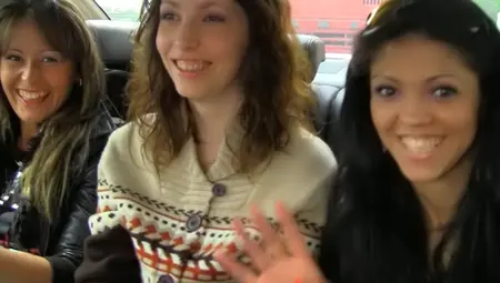 A Huge Cock For Two College Party Girls