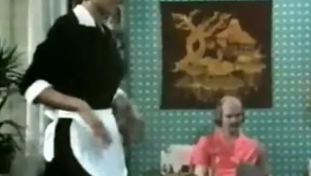 Vintage Maid Gets Fucked By Her Bald Boss